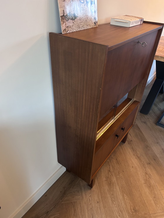 Image 1 of Vetrina/armadio da parete vintage di metà secolo