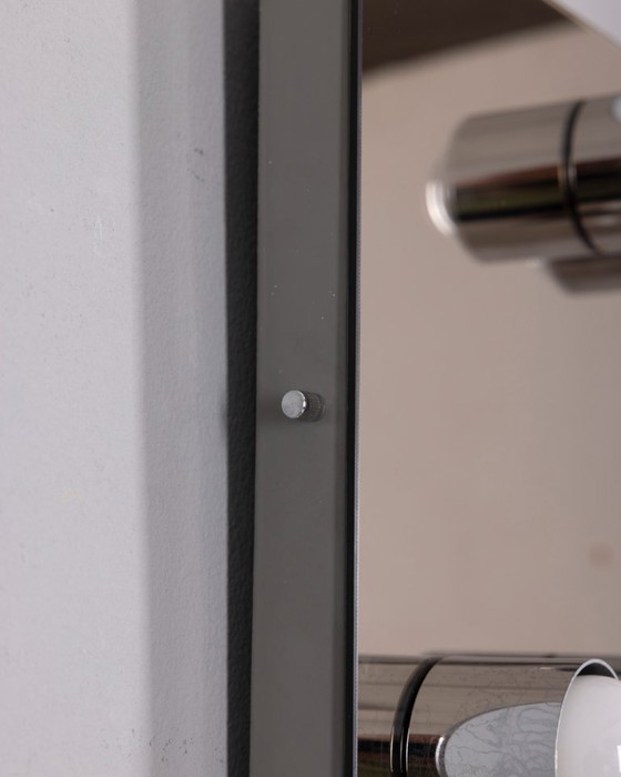 Lampada da soffitto vintage italiana con specchio, marca Veca, anni '70. – Lampade a sospensione, Glass (photo 5 of 8)