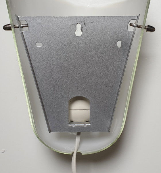 Image 1 of Vintage Mond Geblazen Wandlamp