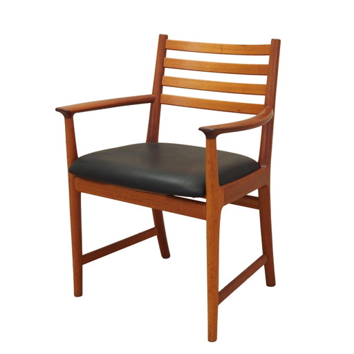 Sedia in teak, design danese, anni '70, produzione: Danimarca