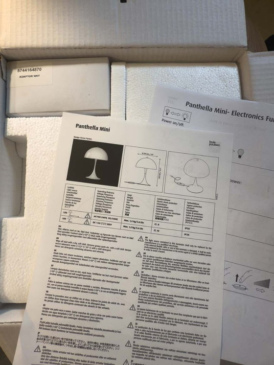 Image 1 of Louis Poulsen Panthella Mini 250 Lampada da tavolo nuova in doos