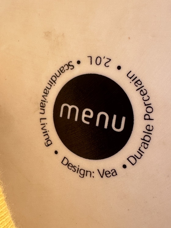 Image 1 of Theepot menu Deens Pernille Vea vintage design serie contour