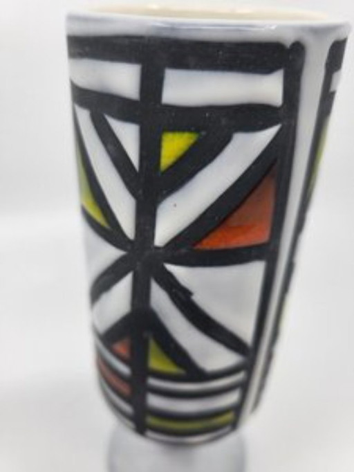 Mazagran Roger Capron geometric design France 1950