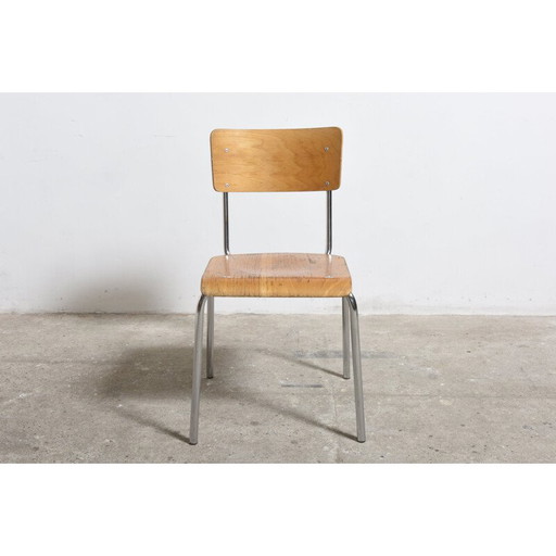 Tubax houten stapelstoelen - jaren 1960