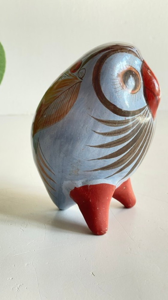 Vintage HANDCRAFTED Ceramic OWL – MEX JP, Decorative Objects (photo 33 of 35)