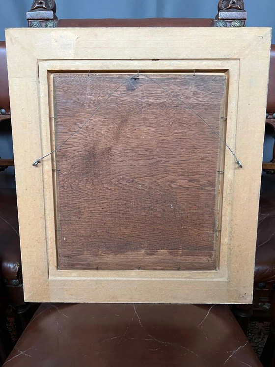 Painting, The towers have arrived – Paintings & Drawings, Wood (photo 12 of 12)