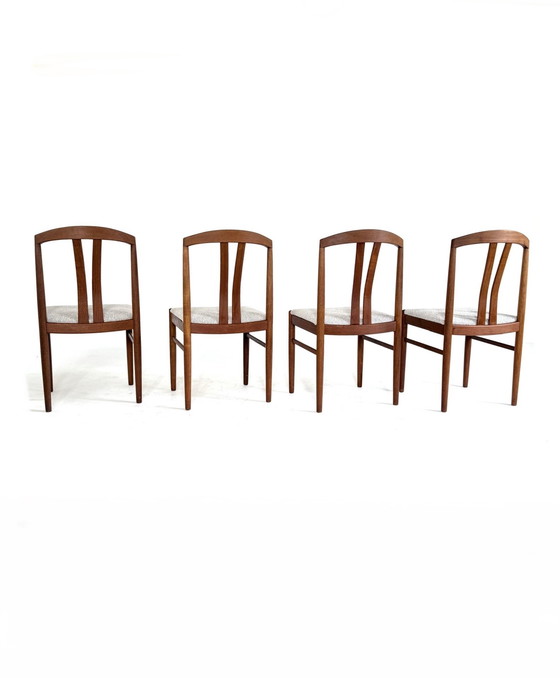 Image 1 of 4x vintage dining chair, Carl Ekstrom, Albin Johansson & søner '60