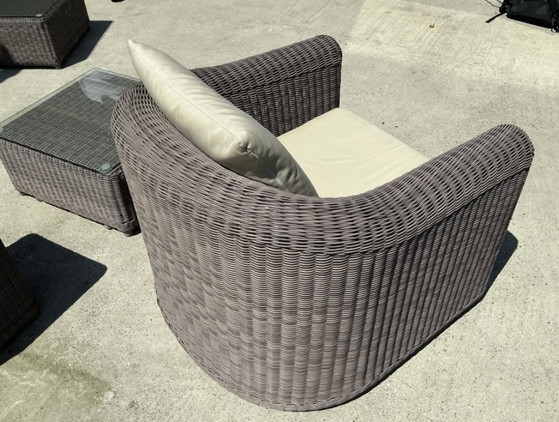 Colección completa de exterior Manutti San Diego + Mesa de comedor hecha a mano – Conjuntos de jardín (photo 24 of 29)