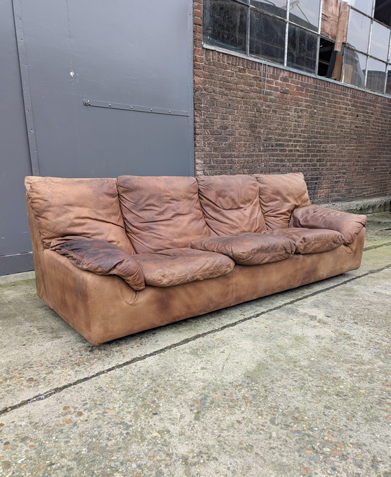 Image 1 of Divano lounge vintage italiano a 3 posti Brunati- Ammannati & Vitelli