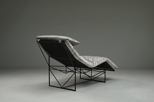 “Claire Longue” by Paolo Passerini for Uvet Dimensione, 1980s Italy. 