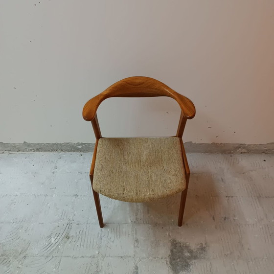 Image 1 of 1960s Danish Modern Office Chair in Teak by Erik Kirkegaard for Høng Stolefabrik