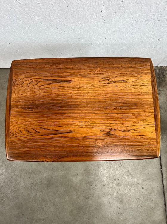Image 1 of Table d'appoint/table basse vintage en palissandre, Suède, Folke Ohlson pour Tingströms