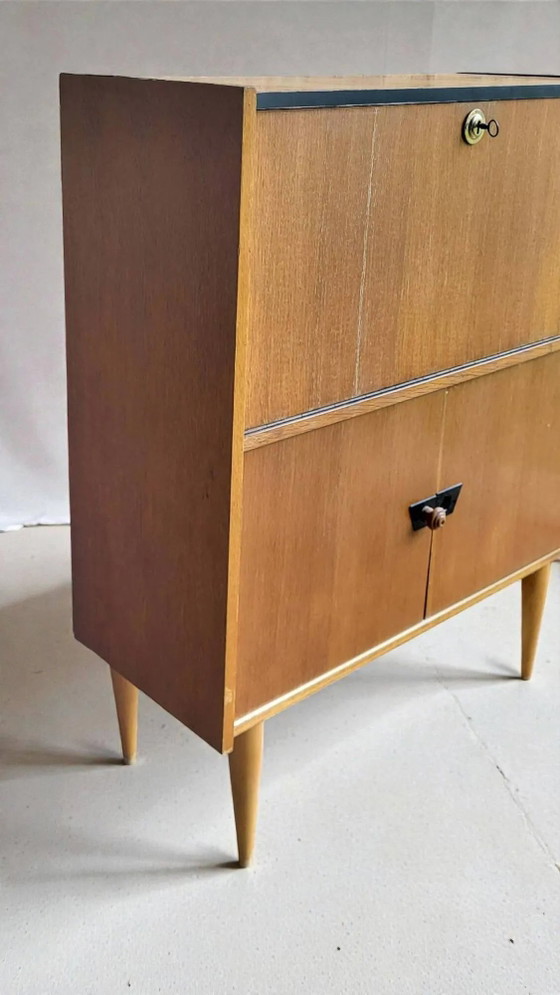 Mobile segretario, anni '50-'60 – Scrivanie, Wood, Mid Century Modern (photo 5 of 12)