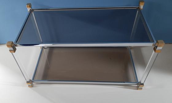 Image 1 of Tavolino da caffè/tavolino laterale Belgochrom anni '70