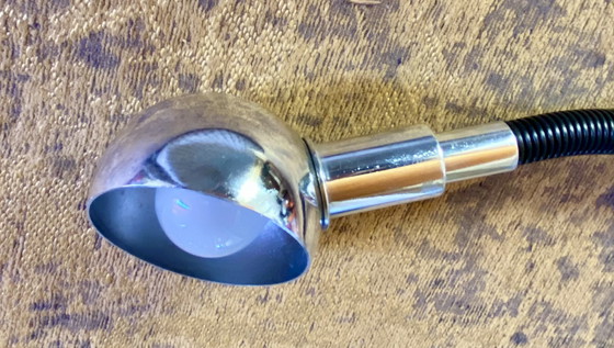 Image 1 of Lampada da tavolo Valenti con morsetto Hebi Italia anni '70 vintage cromata