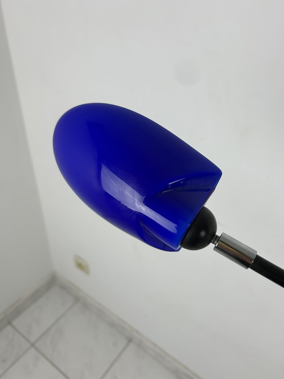 Image 1 of Vintage 80s fishing rod lamp floor lamp