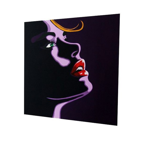 Image 1 of Gemälde - Tim Tilman - Have Hope - Pop Art - 95 cm x 95 cm