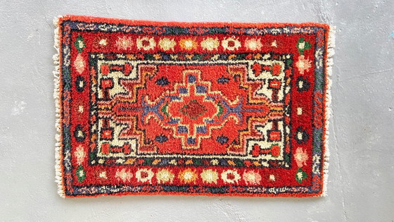Image 1 of Vintage rug - 40cm x 62cm