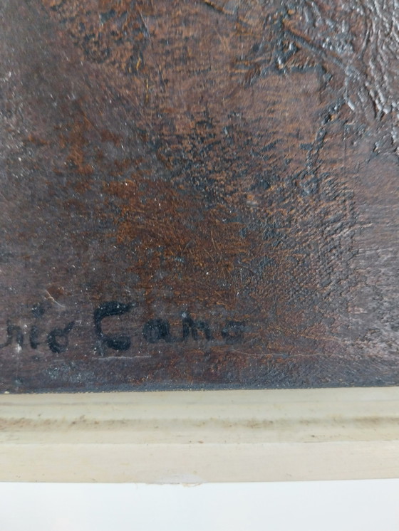 Image 1 of 1 x cuadro señoras estilizadas firmado