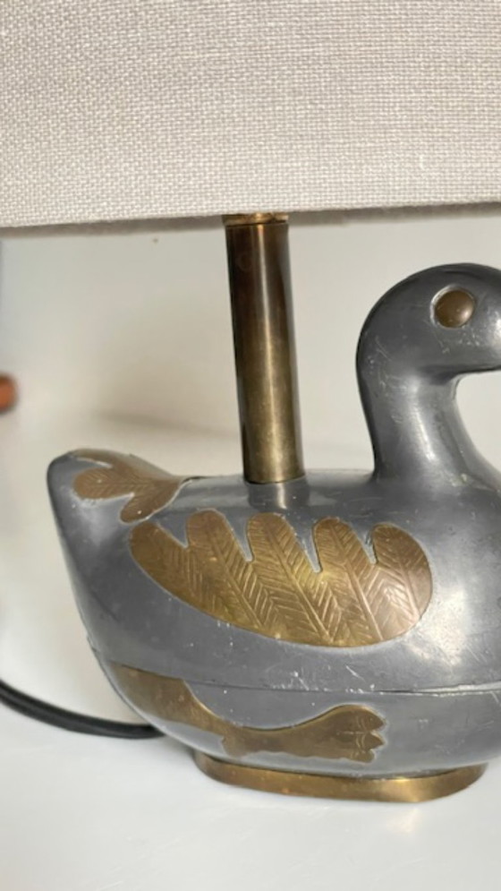 Image 1 of Vintage Duck Lamp