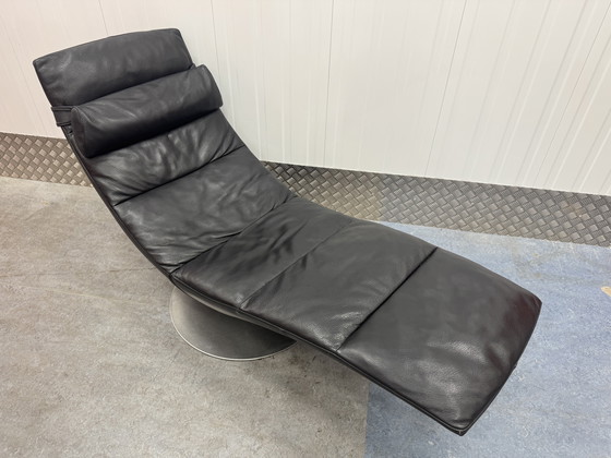 Image 1 of Italiaans design Natuzzi Lederen stoel loungestoel fauteuil