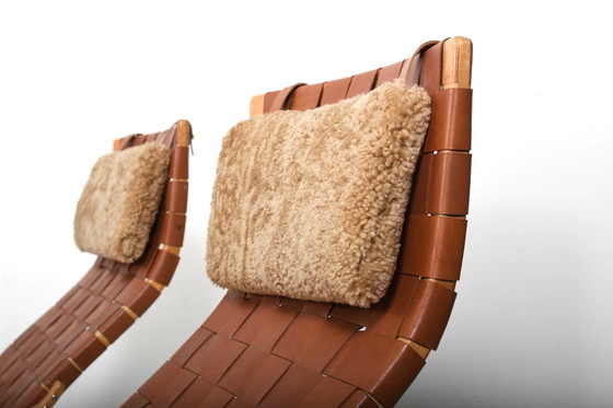 Image 1 of Paar Vintage Pernilla-3 Chaiselongues van Bruno Mathsson