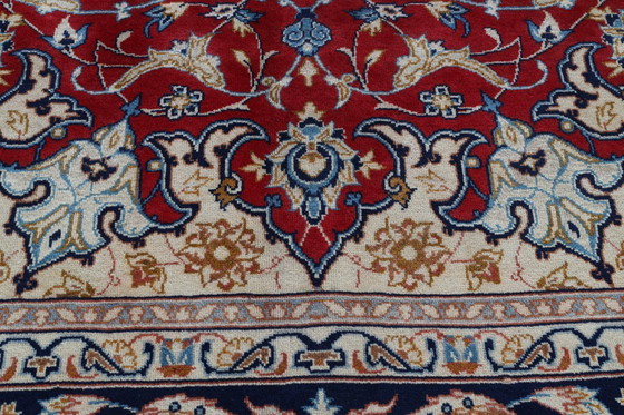 Image 1 of Persian carpet Isfahan Nadjafabad 4.06 x 2.60 Oriental carpet fine No. 24602