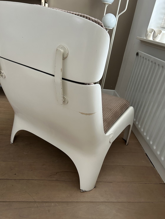 Image 1 of Poltrona lounge Space Age di Carl Straub rivestita