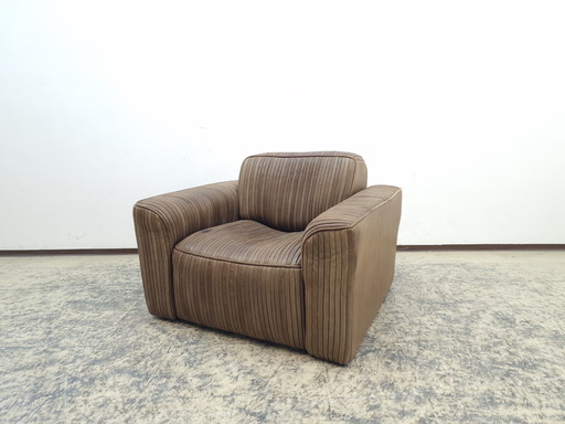 De Sede Ernst Lüthy Fauteuil Fauteuil design Chaise en cuir Rareté