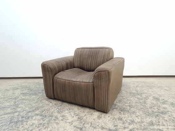 Image 1 of De Sede Ernst Lüthy Fauteuil Fauteuil design Chaise en cuir Rareté