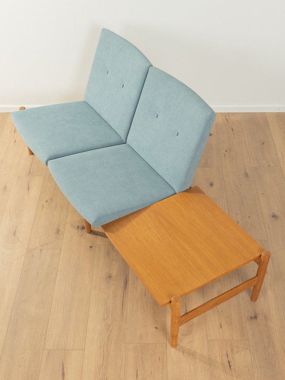 Image 1 of Bench Sofa with Coffee Table, Gunnar Sørlie