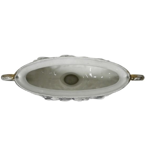 Image 1 of Vintage Capodimonte Centerpiece Bowl Ceramica Le Tre Torri 1960s