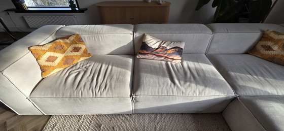 Image 1 of Divano angolare modulare Lennon (4 posti) con pouf - Westwing