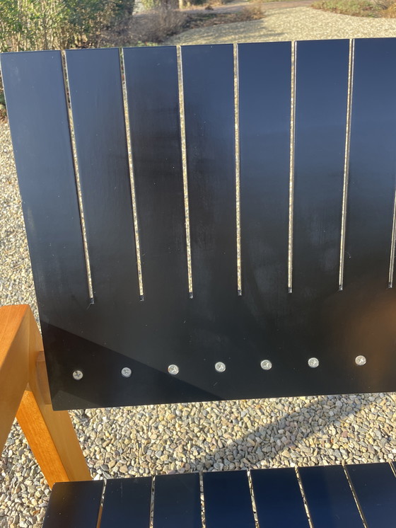 Image 1 of Slit Chair - Bernt Petersen voor Carl Hansen Denemarken.