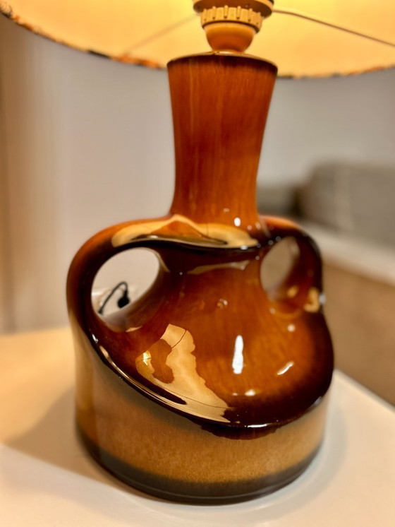 Image 1 of Lampada in ceramica della metà del XX secolo di Göbel / PAN Keramik – Ceramiche della Germania occidentale