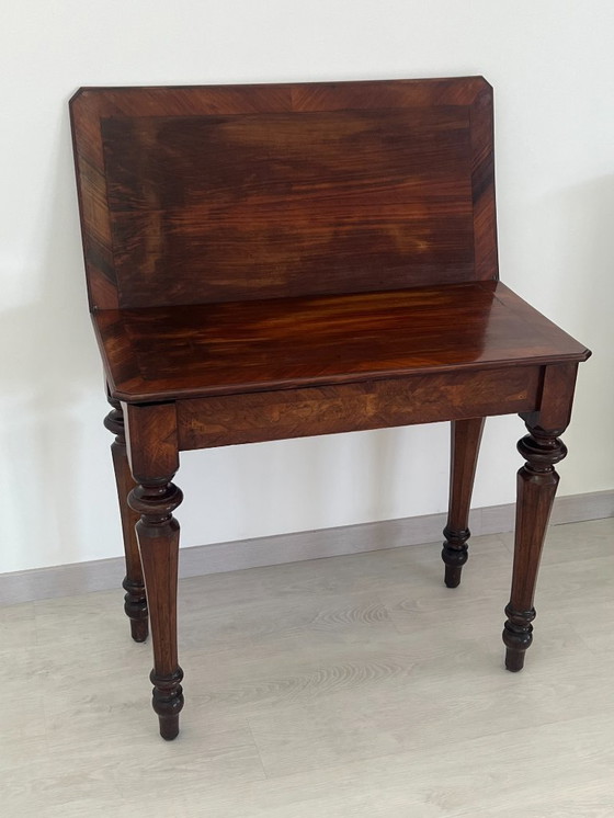 Image 1 of Game table - Wood, 19th century