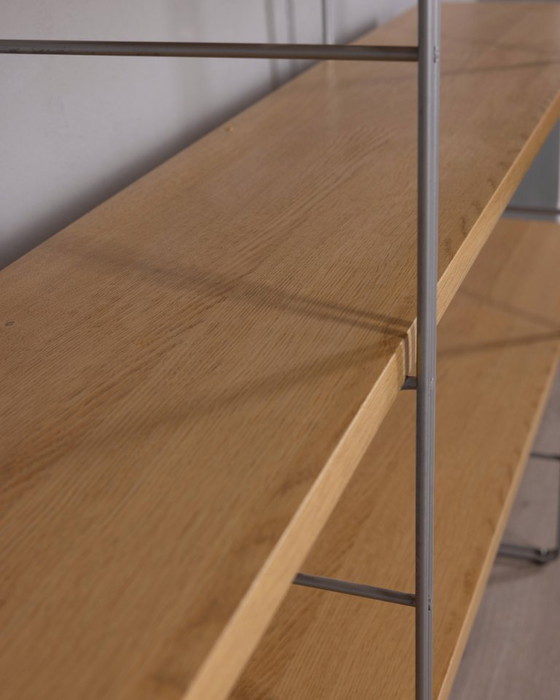 Image 1 of BIBLIOTHÈQUE VINTAGE ANNÉES 80 "ENETRI" DESIGN NIELS GAMMELGAARD ​​​​POUR IKEA