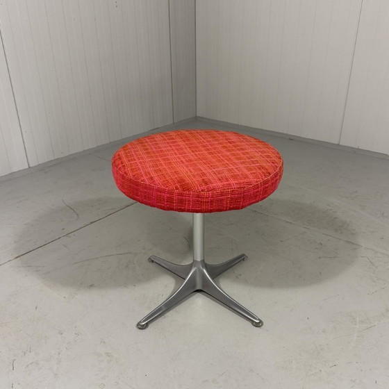 Image 1 of Cor taburete de aluminio hocker 1970,s