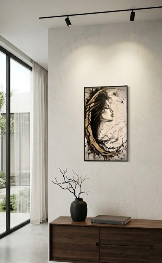 Beauty in Gold – Paintings & Drawings, Canvas (photo 3 of 12)