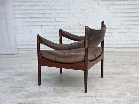 Anni '70, design danese di Kristian Vedel, Poltrone modello "Modus". – Legno (photo 4 of 17)