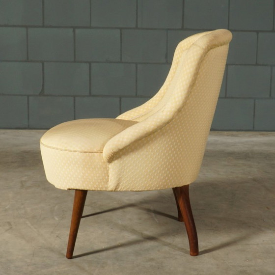 Set of Vintage Cocktail Armchairs – 1960s – Textile (photo 6 of 15)