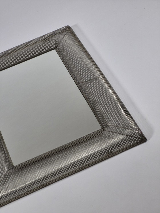 Specchio da parete vintage postmoderno, in rete metallica, formato orizzontale e verticale – Glass (photo 4 of 8)