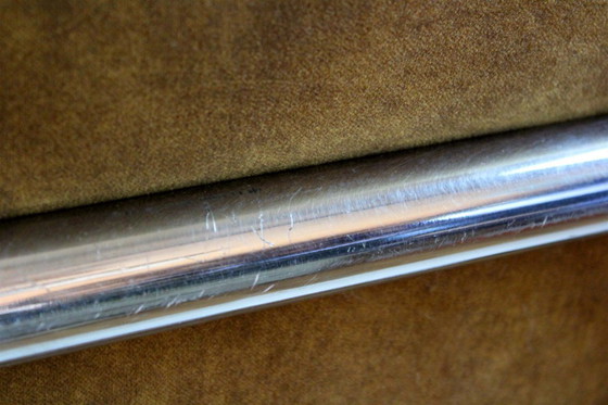 Image 1 of Restauriertes Bauhaus-Sofa aus verchromten Stahlrohren von Hynek Gottwald, 1930er Jahre