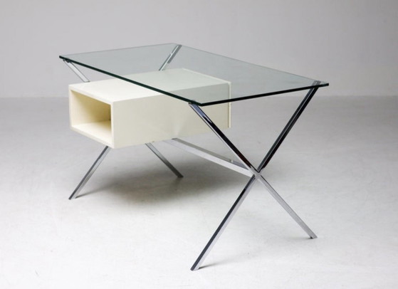 Scrivania Franco Albini – Knoll | Design italiano iconico | Progettata nel 1928 – Scrivanie, Alluminio (photo 4 of 14)