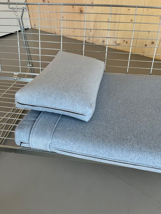 IKEA Moment Bank Door Niels Gammelgaard - Opnieuw Gestoffeerd - 100% Wol Van De Ploeg – Banken, Metal, Wool (photo 10 of 11)