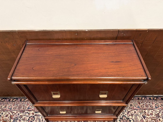 Cassettiera Originale Globe Wernicke – Mobili archivio, Legno, Ottone (photo 9 of 10)