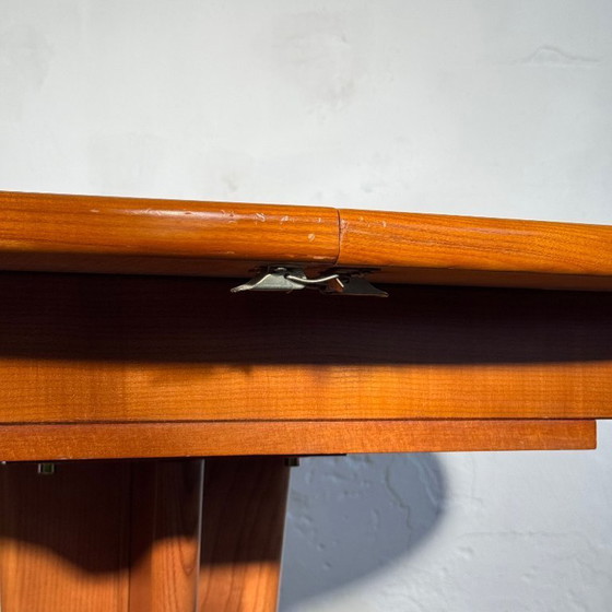 Image 1 of British Oval Extendable Teak Dining Table, 1960s