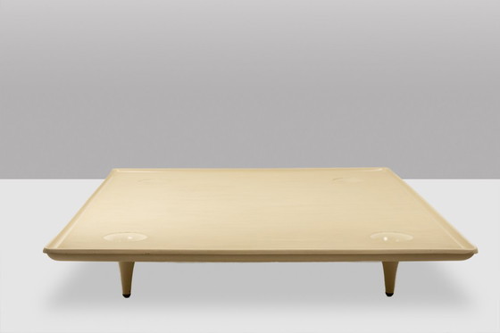 Image 1 of Andreas Christen, for Spengler. "Space Age" double bed. Circa 1960-70