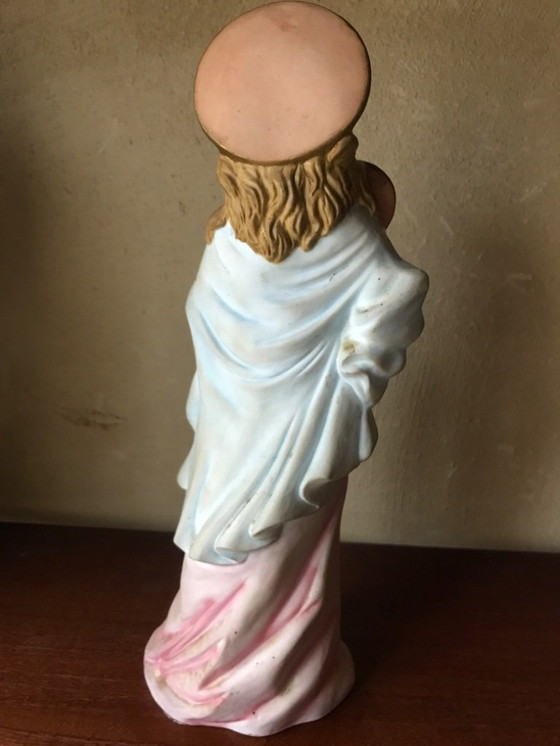 Image 1 of Porseleinen beeld Maria met soort