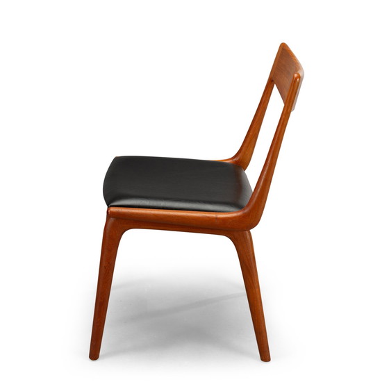 Image 1 of Design danois Chaises Boomerang Modèle 370 par Erik Christensen pour Slagelse Mobelvaerk, Lot de 6